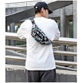 Pikkukuva 3 / 5: Bum Bag, Camouflage-vyötärölaukku, Camo Bumbag, vyölaukku, vyölaukku, kangas, nylon, rahalaukku, miehille, pojille, juoksuun, vaellukselle, matkustamiseen, urheiluun, 13,65 * 4,68 tuumaa