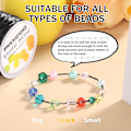 Miniatyrbillede 6 af 7: 1,4 MM Elastisk Snor Til Armbånd, Elastisk Magisk Elastisk Snor Perle Snor Smykke Tråd Til Venskabsarmbånd, Halskæder, Lerperler, Ponyperler Black 1.4 MM