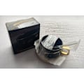 Miniatyrbilde 6 av 7: YBK Tech Porselen Te Kopp Kaffe Krus Sett for Ettermiddagste - Marmormønster (Svart, Kort 300ml + Tretallerken) Black., Short