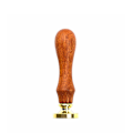 Miniatyrbilde 1 av 4: Forsegling av treskaftmerkehåndtak for stempel (2 stk, brun)