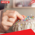 Pikkukuva 5 / 6: MINTHE™ Ompelimneet, 100 kpl, Ompelimneet, Pukeutumisen ompelimneet, Ompelimneet pukeutumiseen, Värilliset ompelimneet, Peittoompelimneet, Kangasompelimneet Multi Color