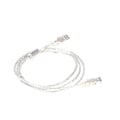 Miniatyrbillede 3 af 5: 1 X Firewire Ieee 1394 6-bens han til Usb 2.0 han adapter konverter kabel ledning