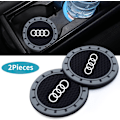 Pikkukuva 6 / 7: Audi-auton kuppialunen, juomatelinealunen Audi A1 A3 RS3 A4 A5 A6 A7 RS7 A8 Q3 Q5 Q7 R8 -autoihin, liukumaton automaattikuppitelineen sisäalunen, auto #NAME?