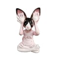 Miniatyrbillede 4 af 4: Resin Kat Figur Yoga Sphynx Meditation Statue Samleobjekt Dyreskulptur Mikro Dekoration Have Hjem Indretning Hs