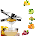 Miniatyrbillede 4 af 5: Manuel citronpresser, manuel juicer, manuel citruspresser, anti-korrosion, effektiv juiceudvinding og nem at rengøre (2 stk., flerfarvet)