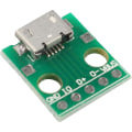 Pikkukuva 2 / 5: Haljia Micro Usb - Dip-sovitin 5-nastainen naarasliitin tyyppi B Pcb-muunninmoduulilevy (4 kpl)
