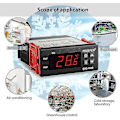 Miniatyrbillede 3 af 5: Digital 220v Stc-1000 Temperaturregulator Termostat Regulator+sensor Shytmv