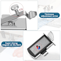 Miniatyrbilde 5 av 6: 2 stk magnetisk sømguide, magnetisk sømguide, magnetisk sømguide, symaskinrådverktøy, sytilbehør for symaskin, Se Magnetic Seam Guide (2 Pieces)