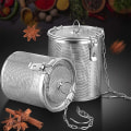 Miniatyrbillede 5 af 5: Teinfuser i rustfrit stål, te-filter til krydderier