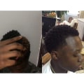 Miniatyrbillede 4 af 5: Hår Svamp, Magic Barber Twist Curl Brush Svamp (2stk, Sort)