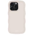 held iPhone 14 Pro Skal Vågigt Ljusbeige