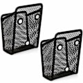 Miniatyrbillede 3 af 5: Magnetisk skrivebordsopbevaringsboks Metalnet Opbevaringsboks Kontorartikler Net Penholder Sukkerstativ Whiteboard Køleskabsmagnet 2 pak