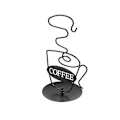 Miniatyrbillede 4 af 5: Kaffe Kop Display Hjem Milktea Hus Bord Dekoration Kaffebar Display Dekoration