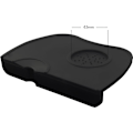 Miniatyrbilde 3 av 5: Silikonkaffetampermatte, Espressosilikonmatte 8 tommer X 6 tommer, Espressotampermatte, Kaffetampermatte Black Single Slot