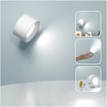 Miniatyrbillede 1 af 8: LED væglamper med USB-opladningsport 1 stk. læselampe, dæmpbar berøringskontrol 3 lysstyrkeniveauer vægspotlights 360° fri rotation u20