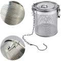Miniatyrbillede 2 af 5: Teinfuser i rustfrit stål, te-filter til krydderier
