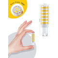 Miniatyrbild 2 av 8: G9 LED-lampor 7W, Varmvitt 3000k, LED-lampor G9, motsvarande 70W halogenlampor, ingen flimmer, icke-dimbar, energibesparande LED-lampor, 700LM, AC