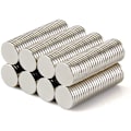 Miniatyrbillede 1 af 5: 50 stk. stærke neodymmagneter N42 8 x 1 mm cirkulære skiver supermagneter