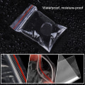 Miniatyrbillede 2 af 7: 100 stk Små Plastikposer Forseglbare Ziplockposer 13 x 9cm Grip Seal Poser Klar Plastikposer  Transparente Polythenposer til Køkken Ar