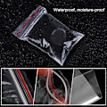 Miniatyrbillede 2 af 7: Små poser Tiny Ziplock poser Forseglbare Grip Seal poser 7 x 10cm (2.7x3.9\")  Klar Mini Plastikposer Transparent Polythenposer Stor