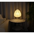Miniatyrbillede 6 af 8: Nogyu2022 Noguchi Style Akari Lampe u2022 Japansk Bordlampe Papir Lanterne u2022 Isamu Noguchi Inspireret u2022 Risholdig Papir u2022 Sengebordslampe (Bl Desk Lamp (Black/White)