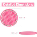 Miniatyrbild 2 av 6: Bilkopphållare-underlägg, 2-pack Universal Anti-Slip Bilkopphållare-insatsunderlägg, Bling Crystal Rhinestone Bilinredningstillbehör-D Deep Pink