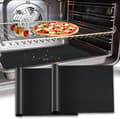 Ugnsfoder för botten av elektriska och gasugnar - Kraftig non-stick matta 2-pack 40cm x 50cm
