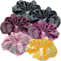 Pikkukuva 3 / 5: Hius Scrunchies samettiset joustavat hiusnauhat Scrunchy hiussiteet köydet Scrunchie lahja