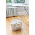 Pikkukuva 3 / 8: Rattan-kudottu taittuva vaate- ja pyykkikori, hiiliharmaa, 38 litraa Charcoal Grey 38 Litre