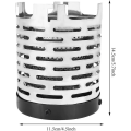 Pikkukuva 2 / 5: Camping Mini Heater, Portable Stainless Steel Tent Heating Cover With Handle And Storage Bag Camping Warm Equipment Heater For Small Cold Weather Tent