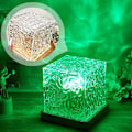 Pikkukuva 4 / 6: Pohjoisen valot -lamppu, Luminate Cube -lamppu, veden aaltodynaaminen projektioilmakehän lamppu, Luminate yölamppu, valtameren aaltoprojektorivalo, vesi A_16Color Light