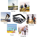 Pikkukuva 5 / 5: Bum Bag, Camouflage-vyötärölaukku, Camo Bumbag, vyölaukku, vyölaukku, kangas, nylon, rahalaukku, miehille, pojille, juoksuun, vaellukselle, matkustamiseen, urheiluun, 13,65 * 4,68 tuumaa