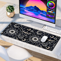 Miniatyrbilde 7 av 7: Musematte Gaming Stor Skrivebordsmatte (31,5 x 11,8 x 0,12 tommer) Vaskbar Musematte Bærbar PC-Skrivebordsmatte, Japansk Musematte med Sklisikker Gummibase, Utvid mouse pad Y17 XL