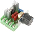 AC Motor Varvtalsregulator Spänningsregulator LED Dimmer 2000W AC 50-220V 25A