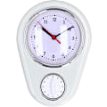 Miniatyrbillede 1 af 8: Væg Ur Køkken Timer, 60 Minutters Visuel Nedtællingstimer, Lydløs Drift, Nem at Læse, Retro Køkken Væg Ur, Visuel Timer, Hjem Køkken T White