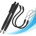 Miniatyrbillede 1 af 5: 2 stk. Universal Stylus Pen Touch Screen Stylus Pen Tegnepen til Telefon Tablet Pcs Bærbare computere (sort)