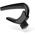 Miniatyrbild 1 av 3: D'Addario gitarr capo för akustisk och elektrisk gitarr - Pro Capo - Justerbar spänning - Gitarraccessoarer - Fungerar för 6-strängade och 12-strängade gitarrer Black
