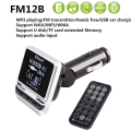 Pikkukuva 2 / 5: Fm12b 1,44 tuuman LCD-näyttö Bluetooth-auton MP3-soitin Handsfree langaton FM-lähetin Radio