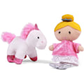Pikkukuva 3 / 7: GUND Play Soft -kokoelma, Prinsessalinna 5-osainen pehmolelusetti, jossa rätinä, piipittäjä ja rypistyspehmolelut, aistipeli vauvoille ja vastasyntyneille Princess Castle