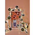 Miniatyrbild 3 av 5: Led-driven ljusslinga S - Konstgjorda eukalyptusblad Batterier Tråd Fy - Ratt