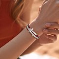 Miniatyrbillede 4 af 7: Leopard Armbånd til Kvinder, Boho Læder Wrap Multi-Layer Perle Krystal Armbånd Smykker B40:Blessed Cross(Brown) A7Feather