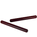 Miniatyrbillede 7 af 7: VIB7-WD Vibraslap & CLA7-RD Redwood Træ Claves - 20cm Længde Par Claves + Wooden Claves Single