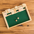 Miniatyrbilde 6 av 8: | Steng boksen terningspill, trebrett STEM læring tradisjonelt familiespill for barn (pakke med 2) Single Player (Pack of 2)
