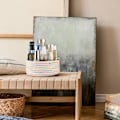 Pikkukuva 6 / 8: Punotut puuvillaköysi säilytyskorit, 2 kpl punotut pyykkikorit, lelujen säilytyskorit, lelut, kirjat, olohuone, lastenhuone, punotut ba Embroidered Rainbow on Beige