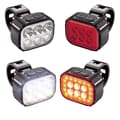 Miniatyrbilde 3 av 5: LED Sykkellys Front og Baklys Type-C Oppladbart Vanntett Sykkellys