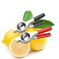 Miniatyrbillede 2 af 5: Manuel citronpresser, manuel juicer, manuel citruspresser, anti-korrosion, effektiv juiceudvinding og nem at rengøre (2 stk., flerfarvet)