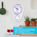 Miniatyrbillede 4 af 8: Væg Ur Køkken Timer, 60 Minutters Visuel Nedtællingstimer, Lydløs Drift, Nem at Læse, Retro Køkken Væg Ur, Visuel Timer, Hjem Køkken T White