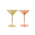 Miniatyrbilde 4 av 5: Rustfrie stål Martini-glass Metall Martini-glass Utendørs Martini-glass med stilk for feriebryllup 1 stk