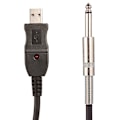 Pikkukuva 2 / 4: Kitaran USB-äänityskaapeli PC:lle, USB-sovitin, liitäntäliitin 6,5 mm