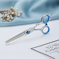 Miniatyrbillede 3 af 5: Tyndingssaks til hår, tandskæringssaks, tyndingssaks til hår, professionelle frisør-hårteksturerings-saks, hårklippesaks til salon og hjemmebrug Tooth scissors